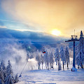© nihil84 | stock.adobe.com | (Sonnenuntergang im Harz im Winter) © nihil84 | stock.adobe.com | (Sonnenuntergang im Harz im Winter)